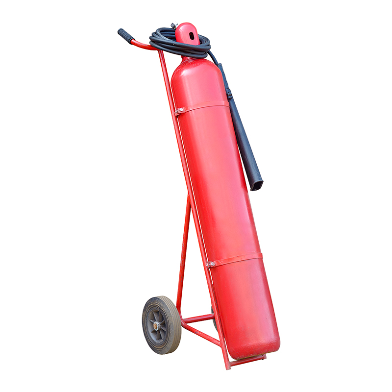 25kg trolley mobile fire extinguisher