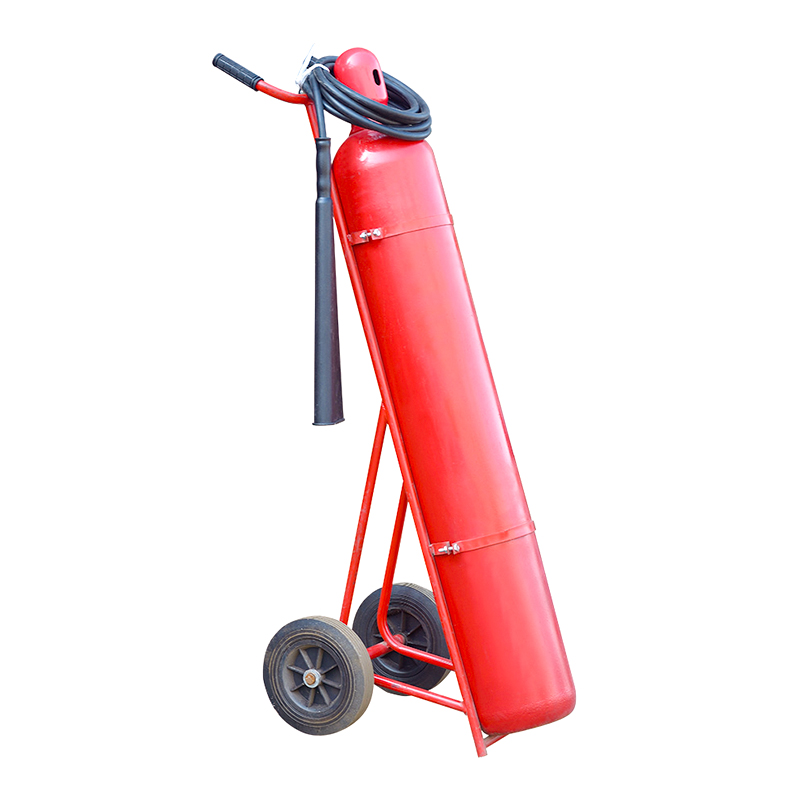 25kg trolley mobile fire extinguisher
